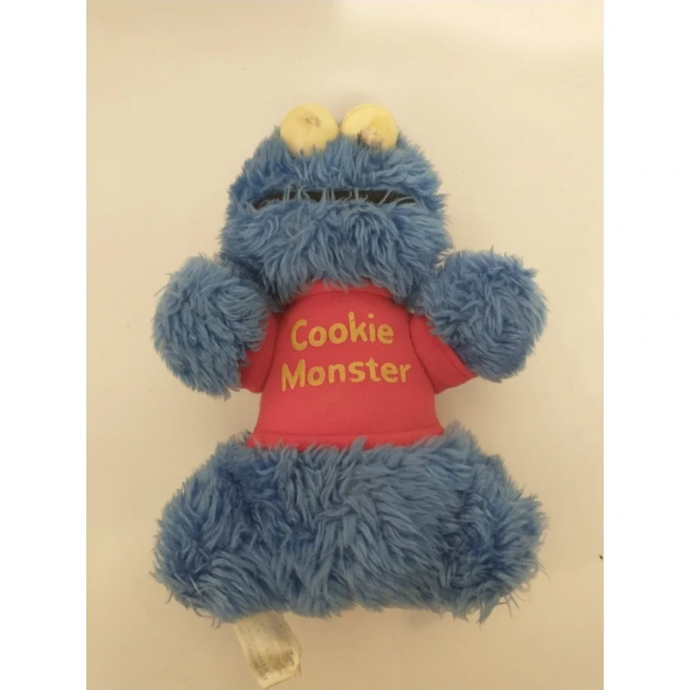 Big Bird Cookie Monster Oscar Grouch Sesame Street Playskool Vtg 1983 Plush READ